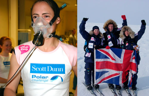 pink lady scott dunn polar challenge 2